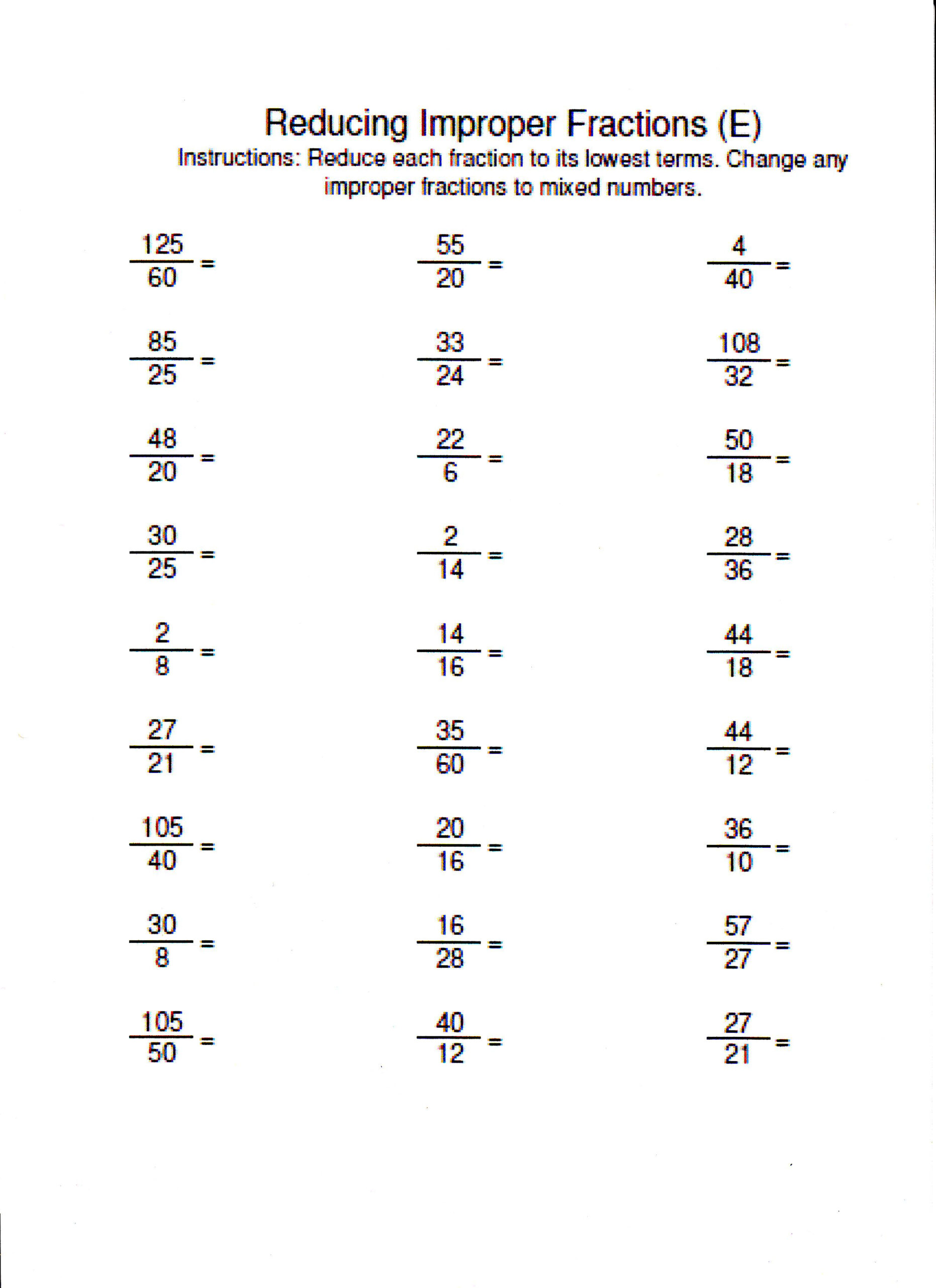 Improper Fractions To Decimals Worksheets 1000 Ideas About Decimals 