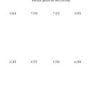 Multiplying And Dividing Decimals Worksheets