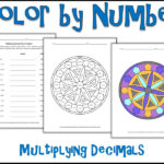 Multiplying Decimals Color By Number Teaching Resources