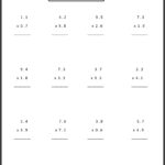 Multiplying Decimals Free Printable Worksheets Free Printable