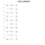 Multiplying Positive And Negative Mixed Numbers Worksheet