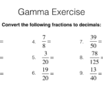 N10a Converting Terminating Decimals Into Fractions And Vice Versa