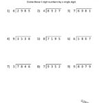 Printable Worksheets Dividing Decimals Letter Worksheets