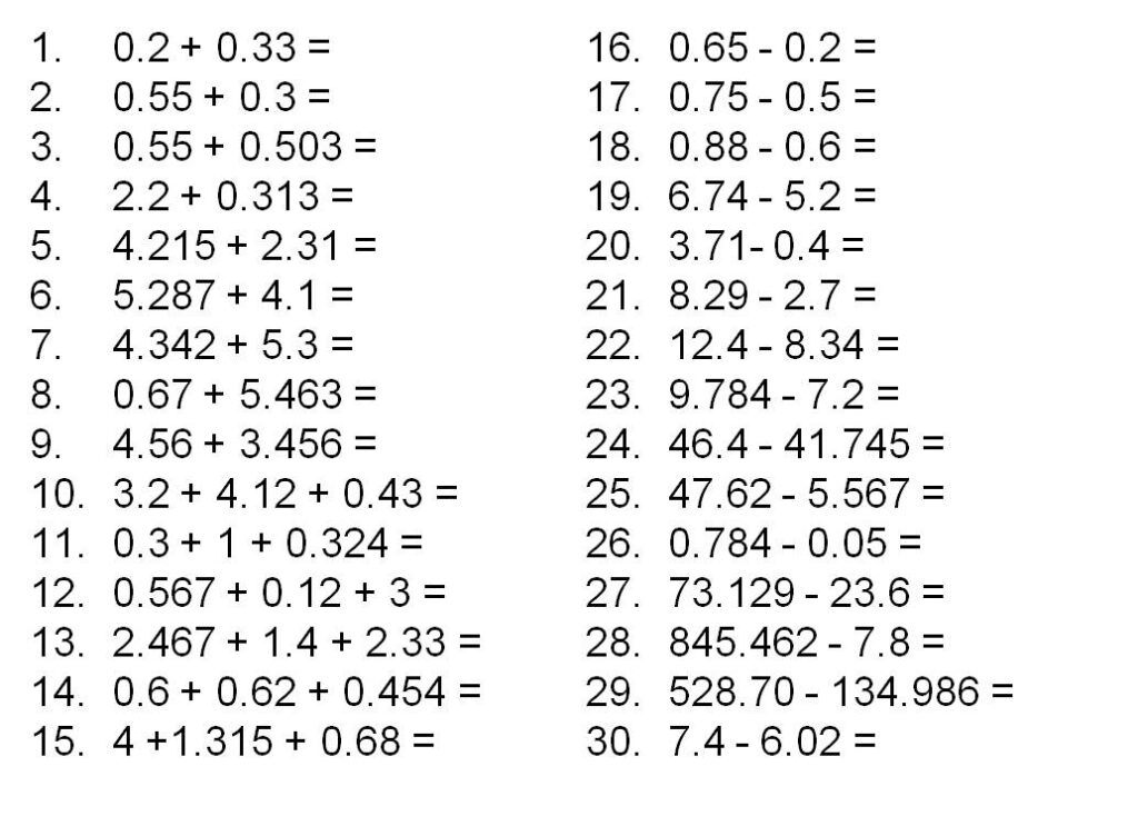 15 Adding Subtracting Multiplying Fractions Worksheet Worksheeto