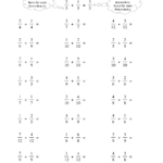 15 Adding Subtracting Multiplying Fractions Worksheet Worksheeto