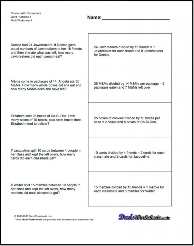 15 Decimal Multiplication Word Problems Math Worksheets