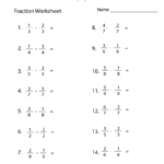 16 3rd Grade Fraction Practice Worksheets Worksheeto