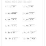 17 Long Division Decimal Worksheets 5th Grade Worksheeto