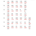 27 Worksheets Putting Decimals In Order Least To Greatest