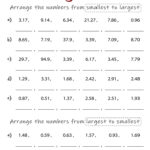 4th Grade Decimal Worksheets