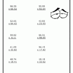 6th Grade Decimal Multiplication Worksheets