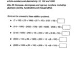 Actividad De Compose And Decompose Numbers