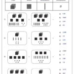 Adding Decimal Blocks MCQs Decimals Addition Base Ten Blocks Decimals