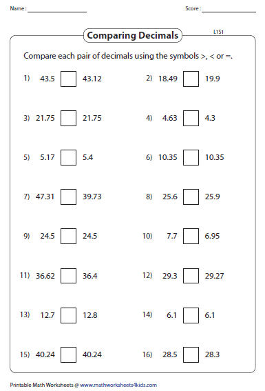 Adding Decimals Worksheet 4th Grade Thekidsworksheet