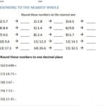 Bookmark File PDF Rounding Decimals Worksheet With Answers PDF Vcon