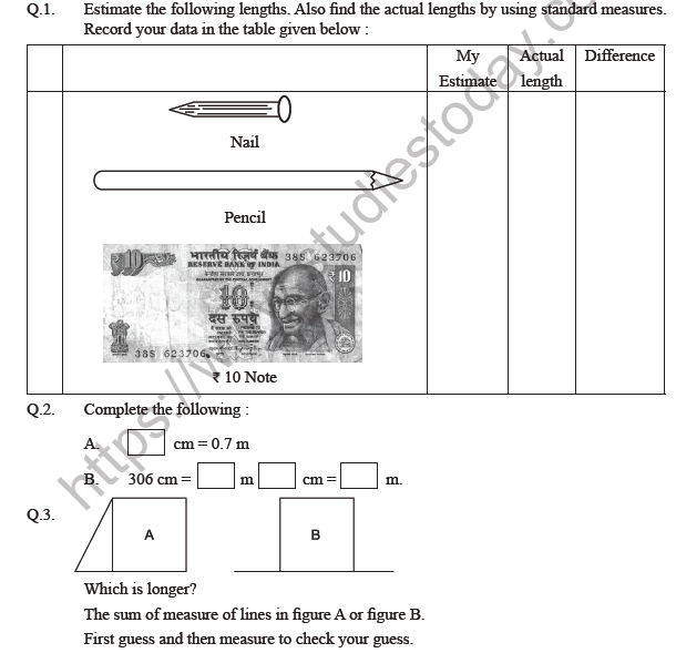 Class 5 Maths Tenths And Hundredths Worksheet