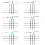 Column Subtraction Of Decimals With Borrowing Regrouping Maths With Mum