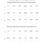 Comparing Decimals Worksheets Comparing Decimals Worksheets By Hello