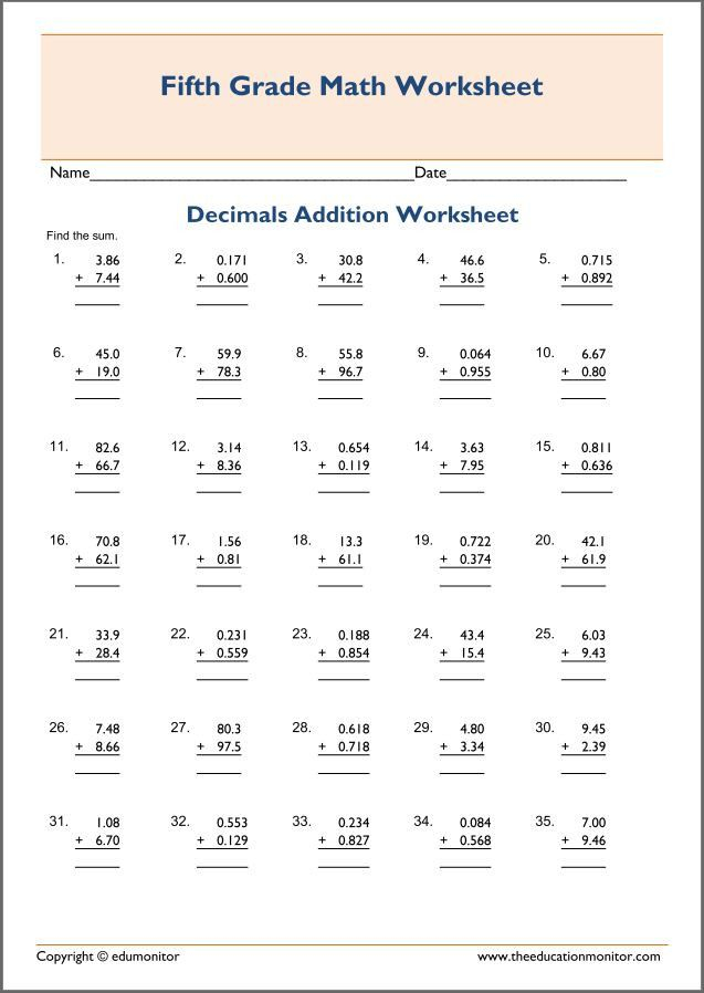 Create Your Explore Online Worksheet For 5th Grade Free 5th Grade Math