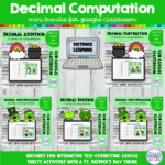 Decimal Computation BUNDLE St Patricks In 2021 Decimals Addition