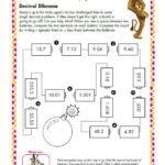 Decimal Dilemma 5th Grade Math Worksheets JumpStart 5th Grade