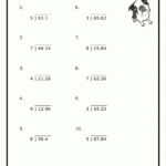 Decimal Division 5th Grade Math Book