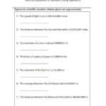 Decimal Expansion Of Numbers Using Exponents Application Worksheet