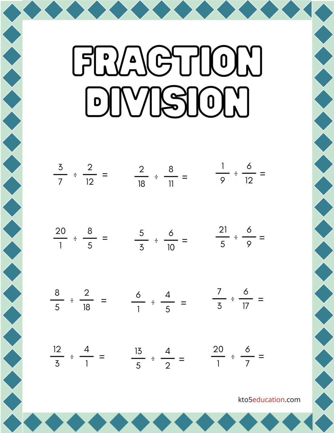 Decimal Multiplication Sums Worksheet FREE Download