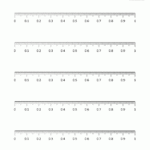 Decimal Number Line