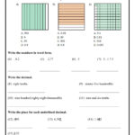 Decimal Place Value Intro G5 Worksheet