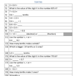 Decimal place value quiz 1