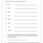 Decimal Place Value Worksheets