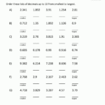 Decimal Place Value Worksheets 4th Grade Dewey Decimal Practice