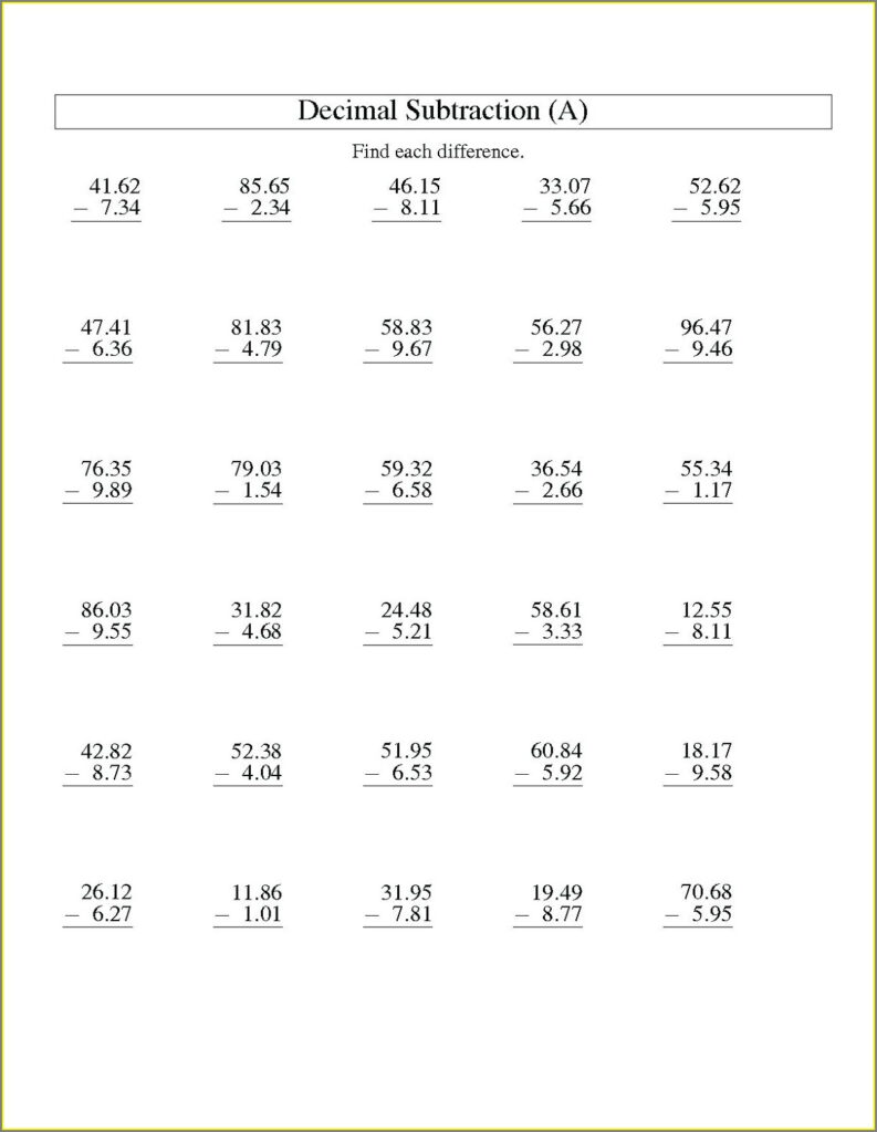 Decimal Word Problems Multiplication Worksheet Worksheet Resume Examples