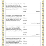 Decimal Word Problems Worksheets Decimal Word Problems Worksheets