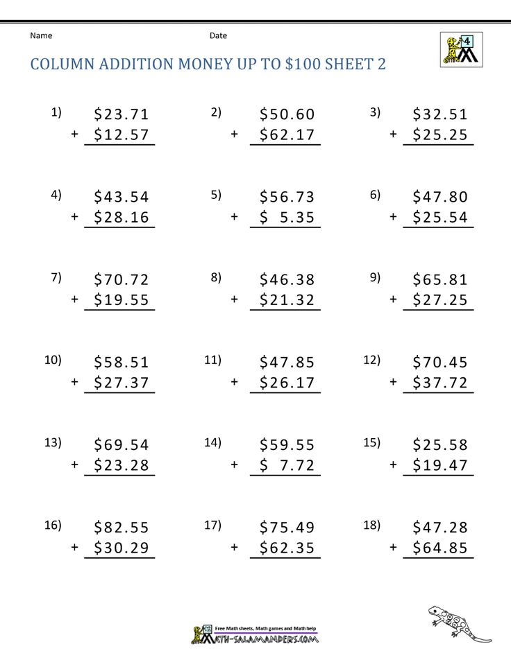  Decimals And Money Worksheets Free Download Goodimg co