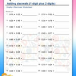 Decimals Grade 4 Math Worksheets