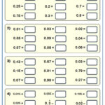 Decimals To Percentages Worksheet Percentages Math Mathematics