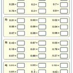 Decimals To Percentages Worksheet Percentages Math Mathematics