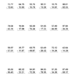 Decimals Worksheets Dynamically Created Decimal Worksheets