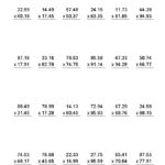 Decimals Worksheets Dynamically Created Decimal Worksheets Decimals