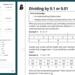 Dividing By 0 1 And 0 01 Worksheet KS3 Maths Beyond