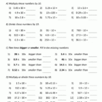 Dividing Decimals Worksheet Pdf