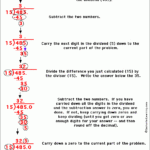 Dividing Two Decimals with A Repeating Answer EnchantedLearning