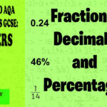 Edexcel AQA Higher Maths GCSE Fractions Decimals And Percentages