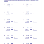 Estimating Quotients Worksheet For 4th 5th Grade Lesson Planet