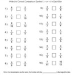 Fractions Worksheets Printable Fractions Worksheets For Teachers