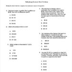 FREE 8 Sample Multiplication And Division Worksheet Templates In PDF