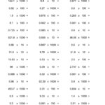 Free Decimal Worksheets