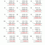 Grade 5 Decimal Multiplication Worksheets Times Tables Worksheets